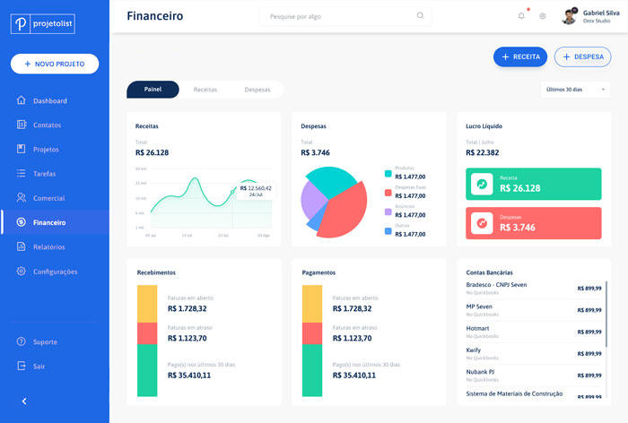 Controle Financeiro